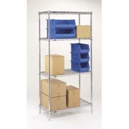Intermetro Industries 14x24 Wire Shelf Chrome 1424nc Free S H