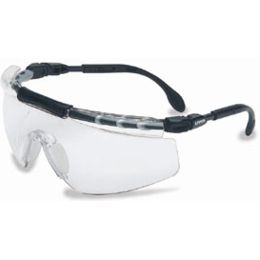 Clear Pack of 10 Standard Uvex 11180029 Polysafe Safety Glasses