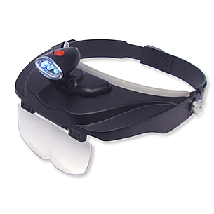 Carson MagniVisorDeluxe Hands-Free Magnifier Loupe CP-60. Carson