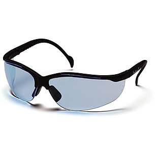 Pyramex Venture II Safety Glasses - Infinity Blue Lens, Black Frame  SB1860S. Pyramex Venture II Safety Glasses, Pyramex Safety Glasses.