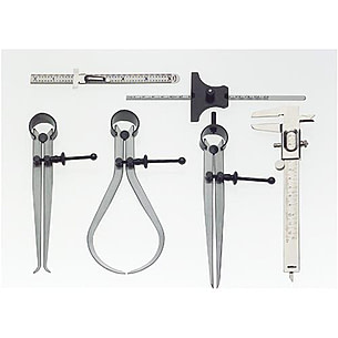 6 Piece Technical Measuring Set