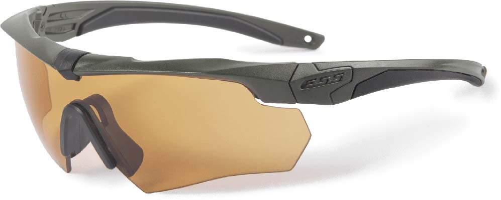 ESS Crossbow Stealth Olive w HI Def Bronze Gray Sunglasses FREE S H EE9007 21. ESS Crossbow Safety Glasses ESS Safety Glasses