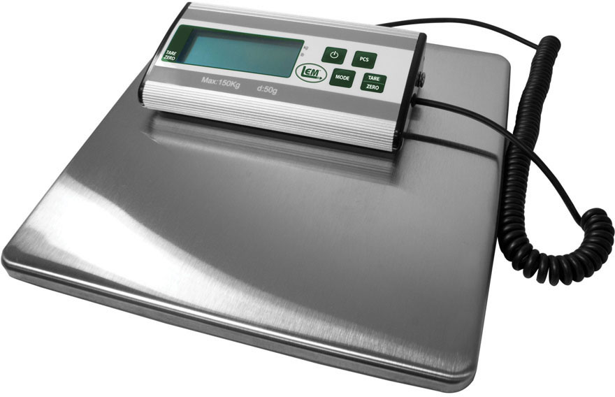 330 lb. Stainless Steel Digital Scale