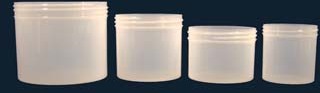 16 oz Natural Plastic Jar Regular Wall 16-89-NPPC